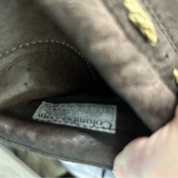 Columbia Dark Brown Mules with Cream Details - Picture 7 of 7